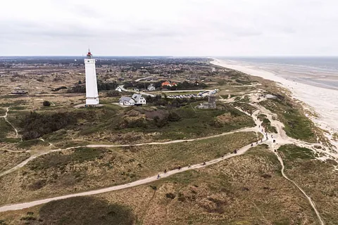 Man stretching his legs